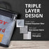 Packs, 8.5 6.5 5.7inch Tenergy Fire Retardant Lipo Zipper Bag for Charging and Storing Lipo Battery x x