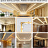 20pcs COB LED Light Strip Connectors, 8mm 2Pin, L-Shaped/Corner Connector LED Tape Light Connectors for DIY COB/SMD