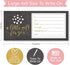 Hadley Designs 25 Rustic Blank Gift Certificate Cards, 4x9 Vouchers for Holiday, Birthday, Small Business