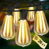 Outdoor String Lights 26 FT 14 Shatterproof LED Bulbs, UL Certified Patio