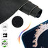 Japanese Sea Waves Large Gaming Mouse Pad for Desk, Desk Mat with Seamed Edges, Waterproof Desk Pad, Non-Slip Rubber Base, 31.5x11.8 Inch Keyboard Pad Computer Mat, Big XL Mousepad by Hopipad