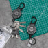 MNGARISTA 2-Pack Heavy Duty Retractable Keychain, Tactical ID Badge Reel with 31.5” Steel Cord, 8.0 oz
