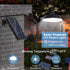 360 Dimmable 16.4ft IP65 Solar Pendant Lights Outdoor, Solar Shed Light with Adjustable Panel, Lighting with Remote