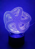 Alien Creatures 3D Night Light, LED Illusion Lamp with 7 Color Changing Lights, Home Decor and Best Gift