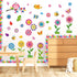 Spring Flower Butterfly Bulletin Board Decorations, Affirmation Cutouts and Borders Set for Classroom Decor