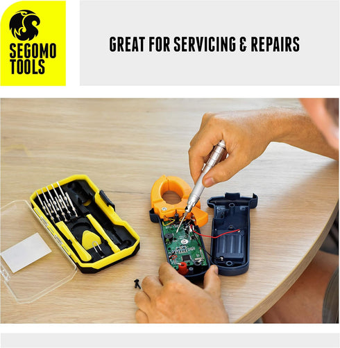 Segomo Tools 17 Piece Precision Screwdriver Set - Eyeglass, Watch, Jewelers, Computer Repair Kit