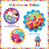 Fulmoon 52 Pcs Gear Bulletin Board Set, Classroom Robot Wall Decoration for Science Themed Back to School Party