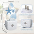 Gift,0.5W Ocean Starfish Coral Night Light,Coastal Beach Plug-in Star Night Lights with Dusk-to-Dawn Sensor