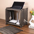WiFi Router Storage Box Modem Cable Shelf Router Cover Router Shelf Hider Power Strip and Cable Management Rack Office