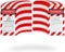 TRADESAFE Lockout Tagout Tags - 30 Danger Do Not Operate Tags with 30 Zip Ties, OSHA Compliant Loto Tags