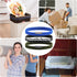 Trinkrittey Set 3, 13 30 Trash Can Bands of Black, Blue, Brown, Fits to Gallon Garbage Cans Homewares Colorful Litter