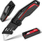 ARROW Folding Utility Knife, Quick-Change Box Cutter with Belt Clip, Liner Lock,