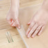 CANOPUS 1/2 in x 6 ft Hook and Loop Reclosable Fastener, Clear Lock Tape for Hanging Pictures, Crafts, Made in USA