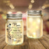 Kenon Mason Jar Night Light Christmas Gift for Mom, Home Decoration Lights, Personalized Jar Night Light Mother's Day