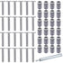 MorningRo 49 Piece Kit - Hurricane Shutter Hardware Hurricane Sidewalk Bolt Kit 18-8