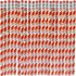 Rhode Island Novelty 7.5" CANDY CANE PRISM PENCIL