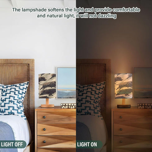 Glaphy Animal Pig Wild Boar LED Table Lamp Nightstand Lamp with USB Port Bedside Desk Lamps for Living Room Bedroom