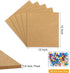 TUPARKA 4 Pack Cork Board 12"x12" - 1/4" Self-Adhesive Corkboards for Wall with 100 Push Pins Wall Bulletin Boards Square Bulletin Boards Cork Tiles for Wall Home School Office Decorative (4, 12"x12") by TUPARKA