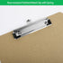 Happyhapi 16 Pack Clipboards - Letter Size 9" x 12.5" Eco-Friendly Wood Clip Boards for Office Supplies