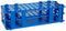 No-Wire Test Tube Rack by SP Bel-Art, For 13-16mm Tubes, 60 Places, Blue