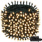 2024 Durable 95FT 240 LED Christmas String Lights, Waterproof Green Wire with Timer & 8 Modes for Holiday Decorations