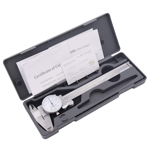 DDLR-0605 Dial Caliper - 0-6 Inch Double Shock Proof Stainless Steel