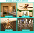 Frosted Light Bulbs E12 LED Bulb, 40W Warm White 2700K, Chandelier Frosted, E12 Candelabra, 6 Pack