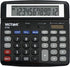 Victor 9700 12-Digit Standard Function Business Calculator, Battery and Solar Hybrid Powered, Black, Tilt LCD Display