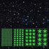AOWDIAO Glow in The Dark Star Stickers 630Pieces (4Sizes) Luminous Ceiling & Wall