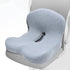 NOENNULL Lower Back Support Pillow for Office Chair, Car Seat Cushion with Detachable Memory Foam Lumbar Pad
