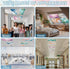 6 4x2 Pcs Fluorescent Light Covers, Feet Magnetic Light Cover Fluorescent Lights Shade Panel Positive Inspirational