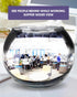 Skywin Convex Mirror Vase, 4.5 Inch Multipurpose Cubicle Mirror, Aesthetic Office Cubicle Accessories, Desk Mirror to