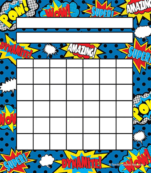 Teacher Created Resources Superhero Incentive Charts Pack (TCR5646)