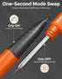 6 Pack 3-IN-1 Set 54 Nicpro Upgraded Carpenter Pencil with Finger Grip, Construction Pencils with Refill & Mini Spirit