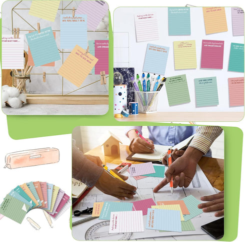 Yaomiao 24 Pcs Funny Sarcastic Gifts Set, Sarcastic Pens, Funny Notepads with Complaining Quote, Humorous Sticky Note