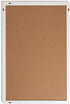 U Brands Farmhouse Dry Erase Board, 20” x 30” with White Frame, Includes Magnets for Office Supplies