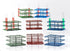 SP Bel-Art Poxygrid “Half-Size” Test Tube Rack for 13-16mm Tubes, 24 Places, Blue (F18788-1601)