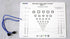 KASHSURG 16 Inch Sloan Letter Near Vision Eye Chart with Cord by