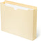 Blue Summit Supplies 2 Inch Manila File Jacket, 50 Folders, Heavy Duty 2 Inch Expansion Pocket, Letter Size