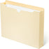Blue Summit Supplies 2 Inch Manila File Jacket, 50 Folders, Heavy Duty 2 Inch Expansion Pocket, Letter Size