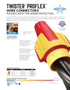Ideal Electrical 30-1047 Twister Proflex 347 R/Y, 50/Box