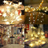 Melostu 10ft/3M 20 Merdeco Star String Lights, LED Plug in String Lights Warm White Fairy Lights