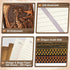 DND Dragon Journal Notebook, 3D Dragon Embossed Notebook with Pen, 200 Pages A5 Leather Notepad for Dungeons and Dragons