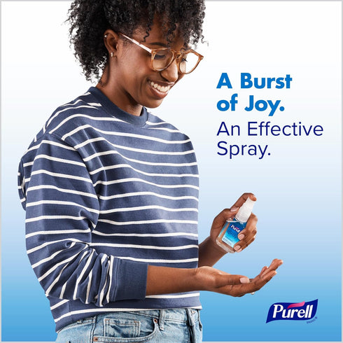 2 oz (Pack 6) 2023-04-EC PURELL Advanced Hand Sanitizer Spray, Unscented, fl Travel-Size Spray Bottle