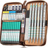 Nicpro Blocky Gear Metal Mechanical Pencil Set, 40PCS Art Drafting Pencil, 0.5, 0.7, 0.9 & 2mm Lead with 352PCS Refills