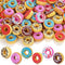 YGAOHF 50PCS 3D Donut Erasers for Kids, Cute Food Pencil Erasers Bulk, Novelty Candy Party Favor Gifts