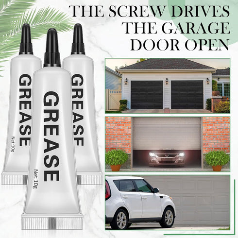 Conelist 4 0.35oz. Pcs Each Garage Door Lubricant Spray, White Lithium Grease, Screw Drive Lube Lubricant Garage Door