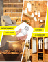 R14 LED Bulb 4W E26 Base, 2700K Warm White, Dimmable Mini Reflector Floodlight, 4 Pack