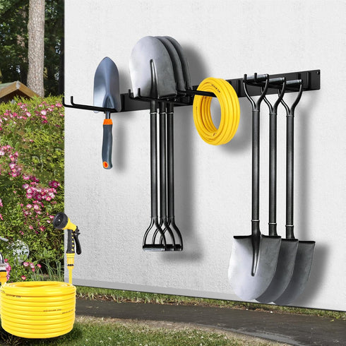 TTzycc 2-Pack (2 Pack) Folding Chair Storage Rack for Chair Organization and Garage Wall Mount Storage, Garden Tool