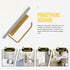 LOORGVEL Marble Toilet Paper Roll Holder Wall Mount with Storage Shelf for Bathroom and Washroom Organizing